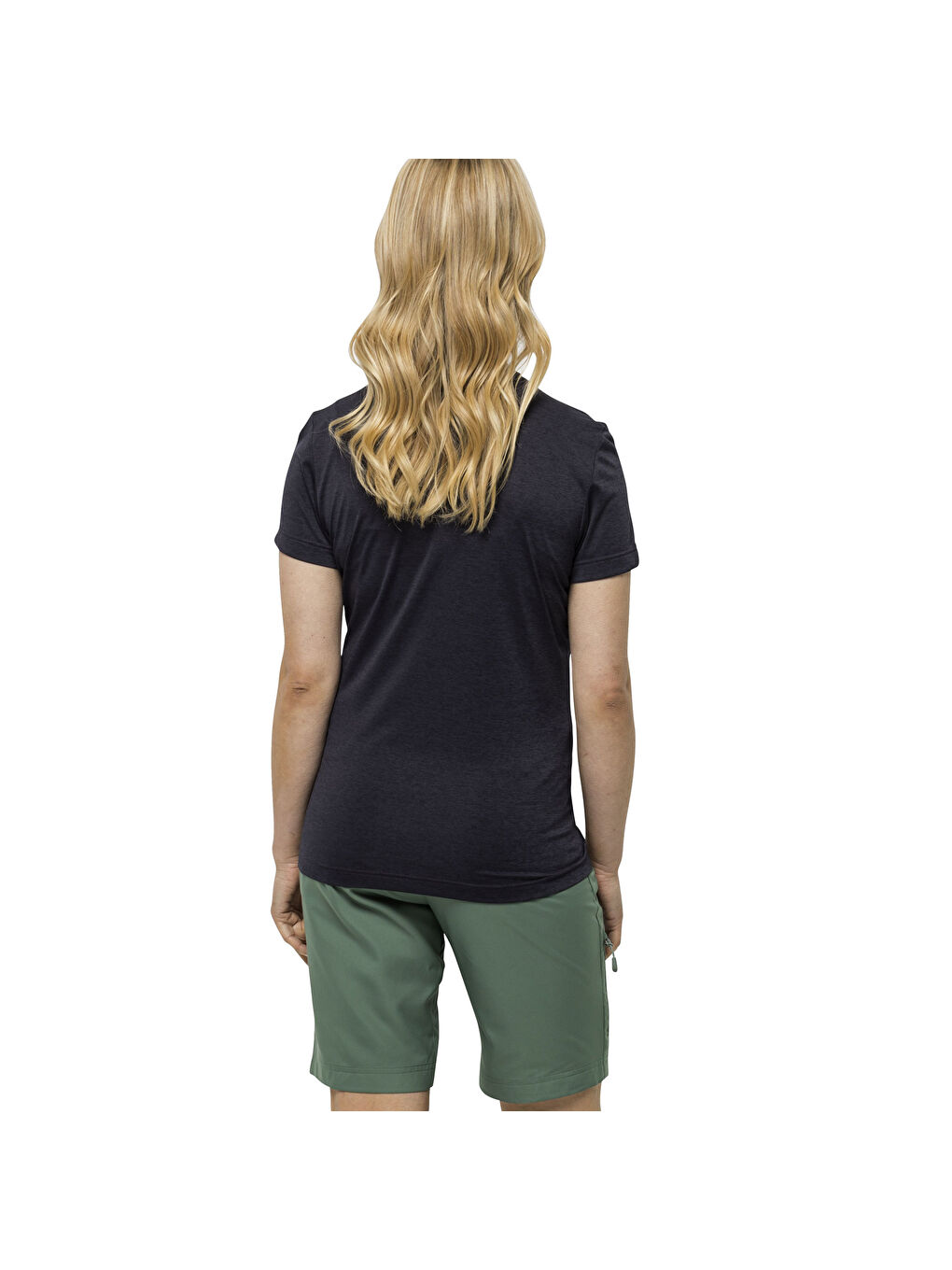 Lacivert Crosstrail T Kadın Mavi Tişört-2