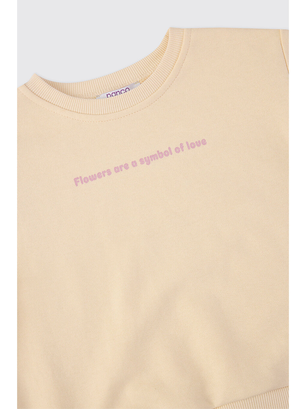 Bej Kız Çocuk Taş 2'li Takım-3