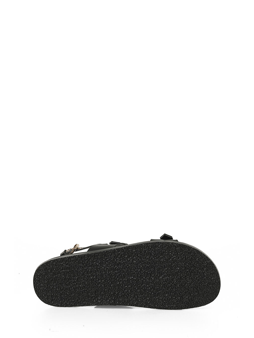 26S-305 6FX Siyah Kadın Düz Sandalet-5