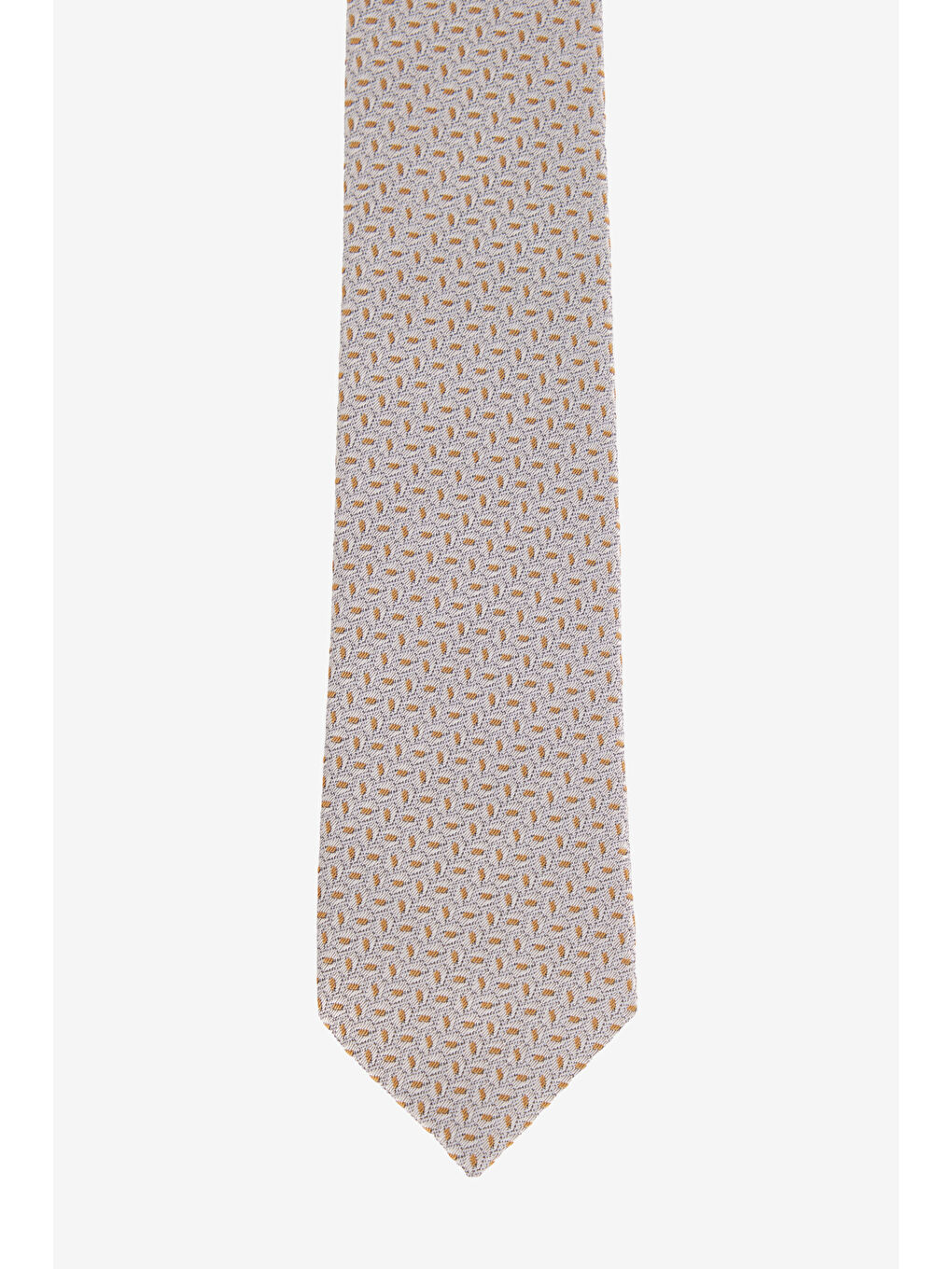 Erkek Bej Desenli Kravat-1