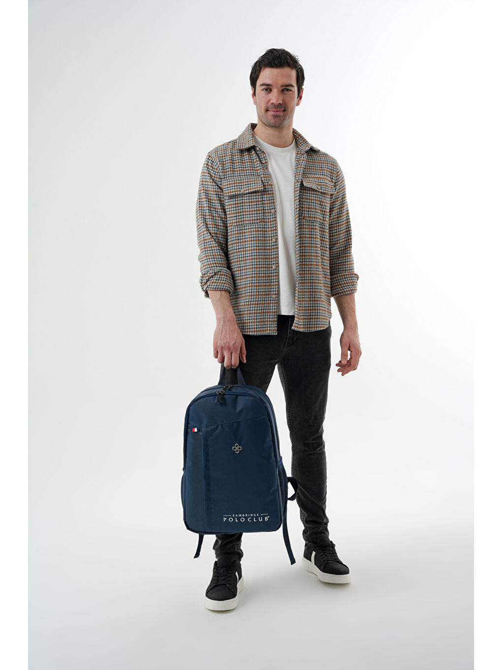 Lacivert Hafif Su Geçirmez Sırt Çantası Plcan2170-1