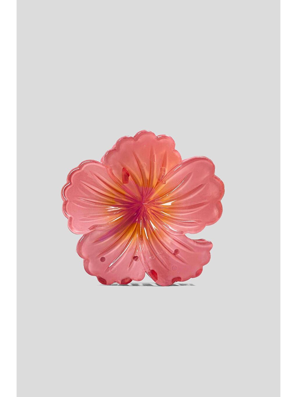 Pembe Tropik Hibiskus Çilek Mandal Toka-1