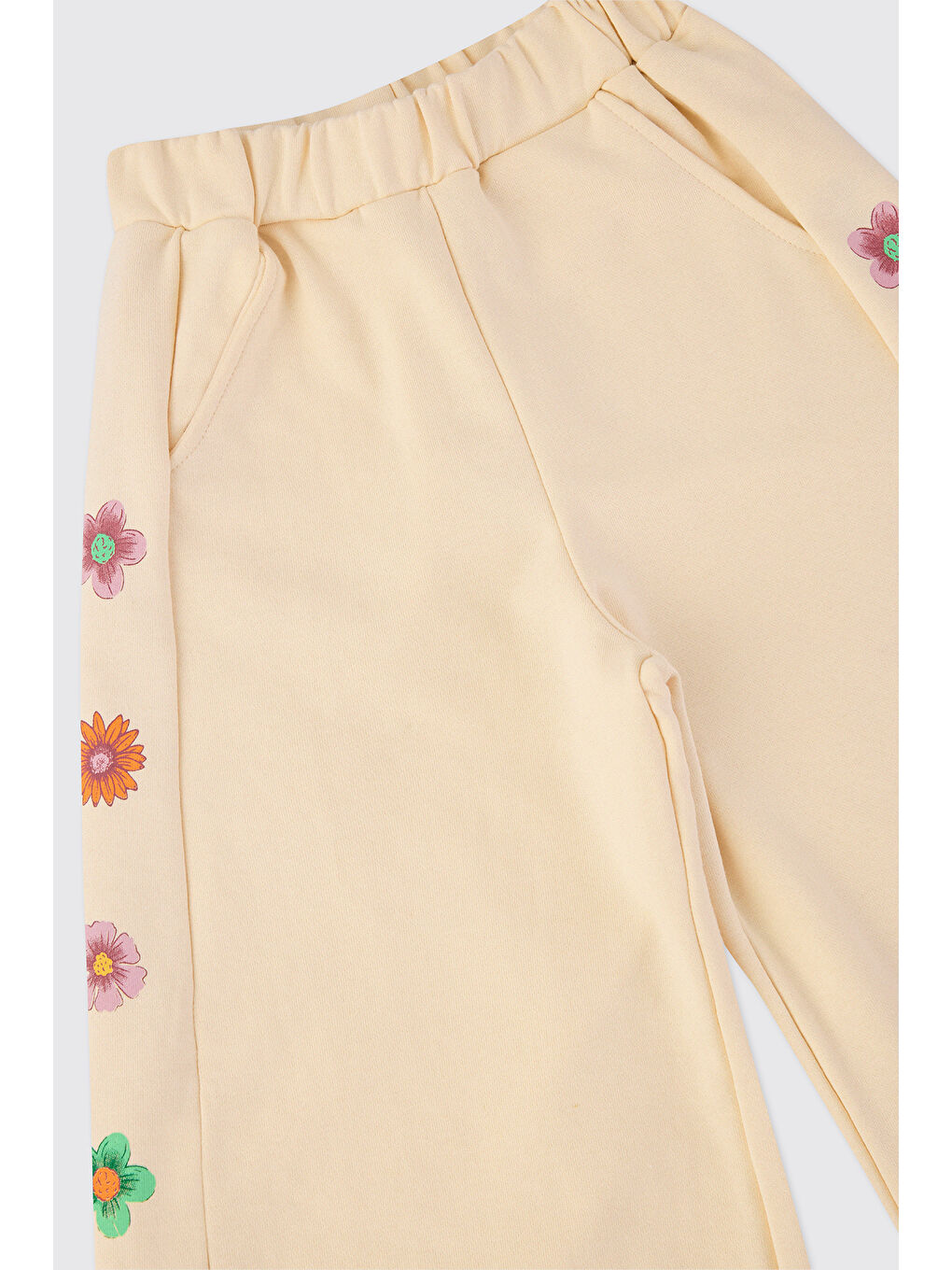 Bej Kız Çocuk Taş 2'li Takım-6