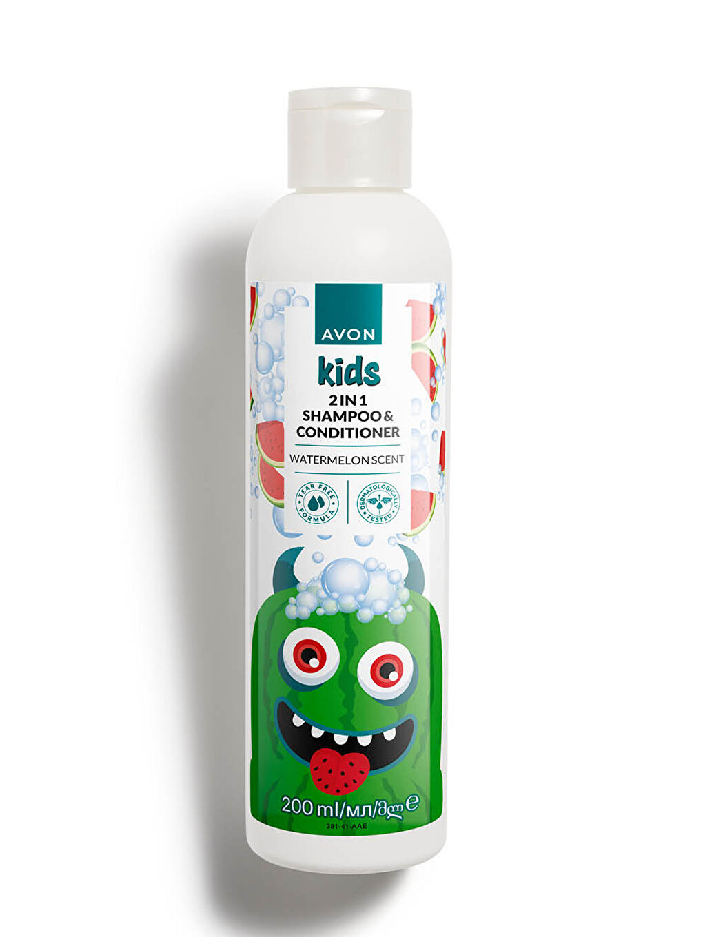 AVON Kids 2 si 1 Arada Karpuz Kokulu Çocuk Saç Kremi ve Şampuanı 200 Ml.