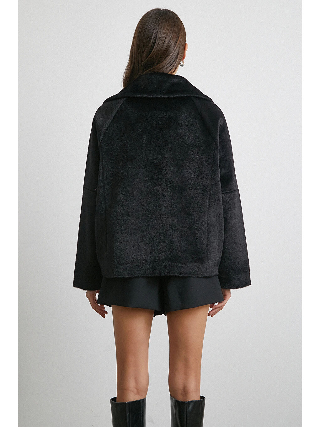 Reglan Tay Flok Mont Siyah-5