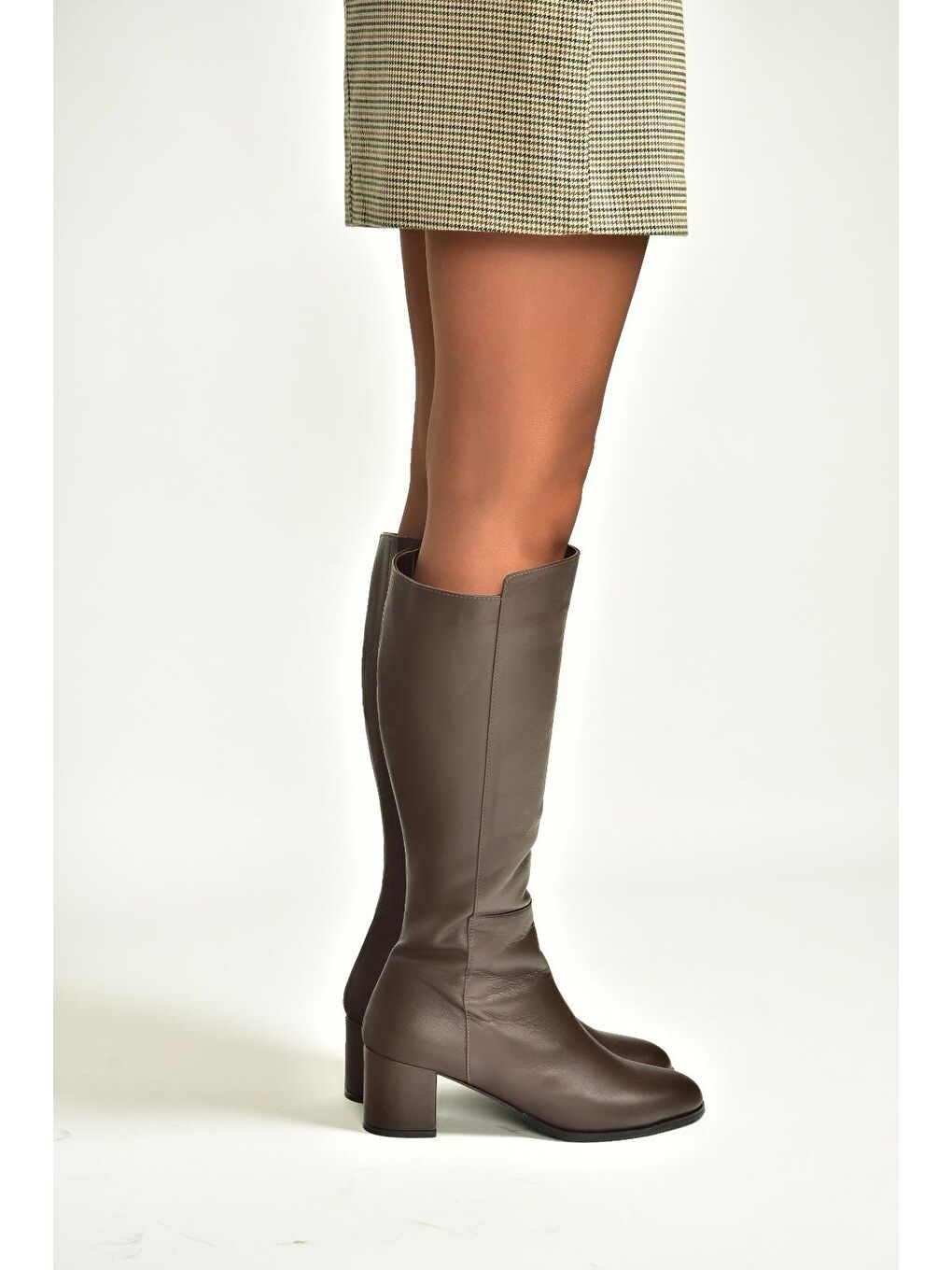 Kahverengi Kadın Çizme V468213103-3