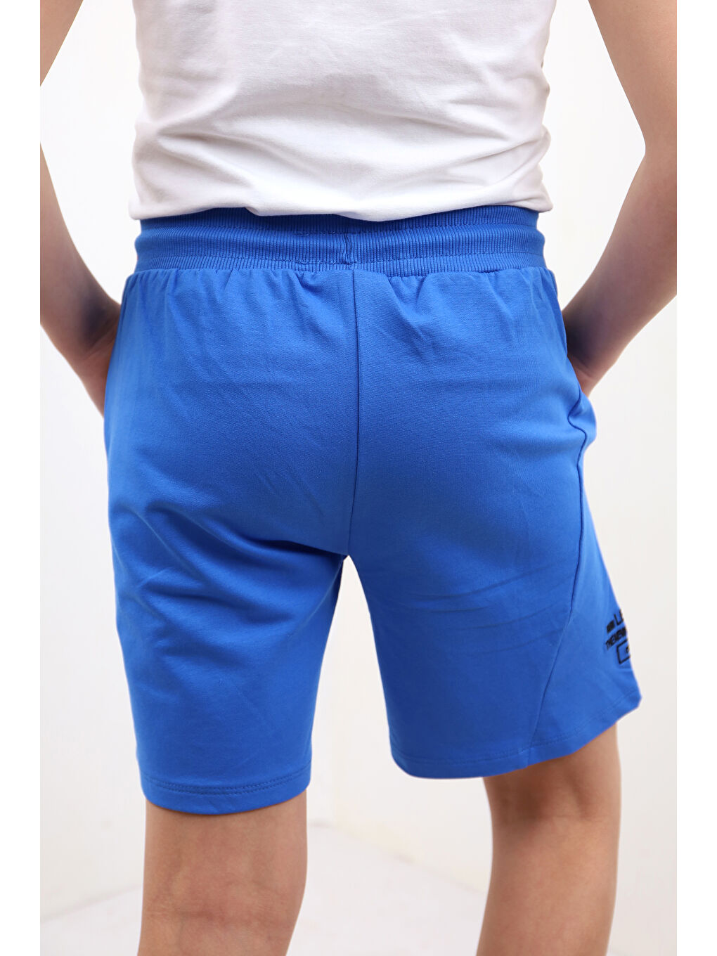 Mavi Erkek Çocuk Leader Tnty Nakışlı Şort-1