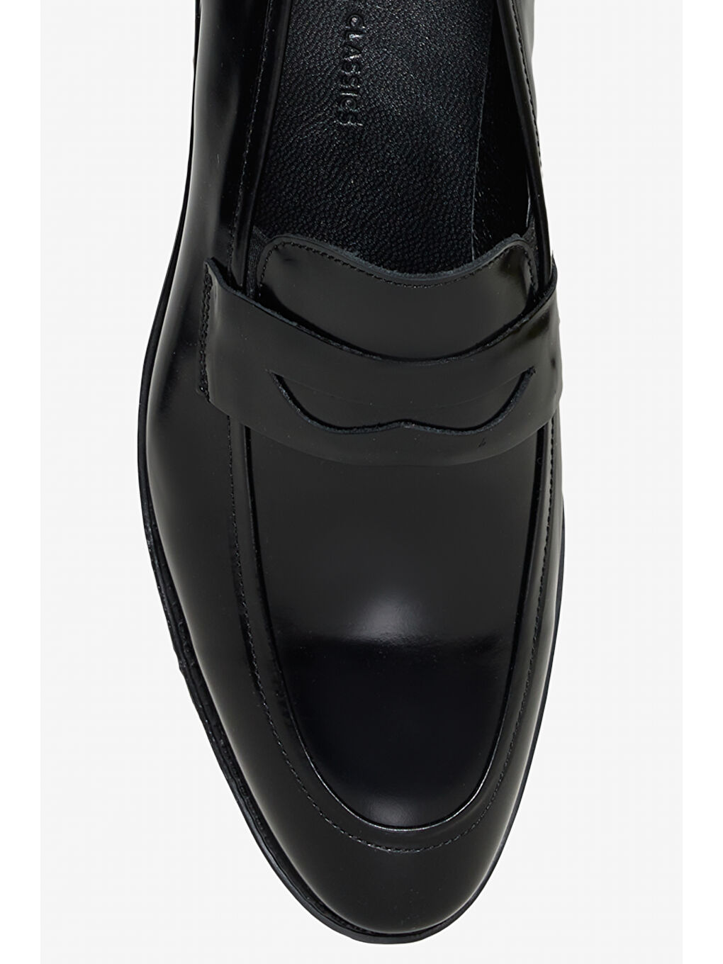 Erkek Siyah %100 Deri Ayakkabı-2