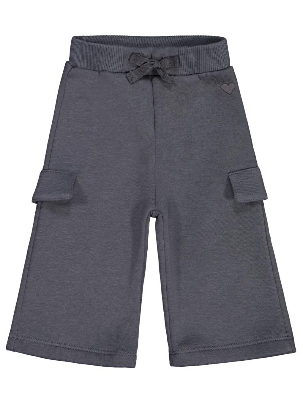 Baby Kalp Nakışlı Basic 6-18 Ay Eşofman Altı - Gri 18-24 Ay