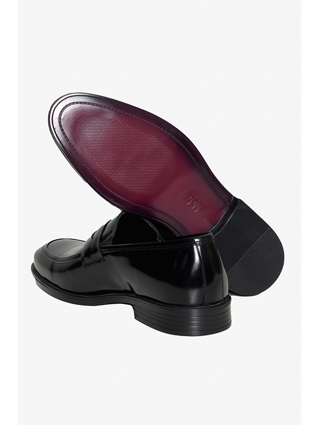 Erkek Siyah %100 Deri Ayakkabı-3