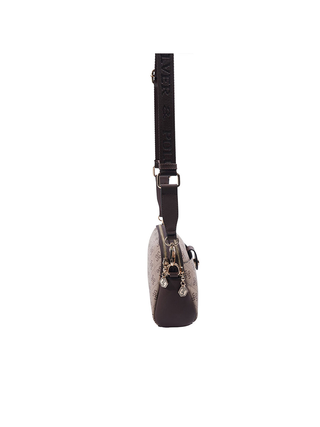 Kadın SP1144-M178 SILVER POLO Çapraz Çanta Koyu Bej-Kahve-2
