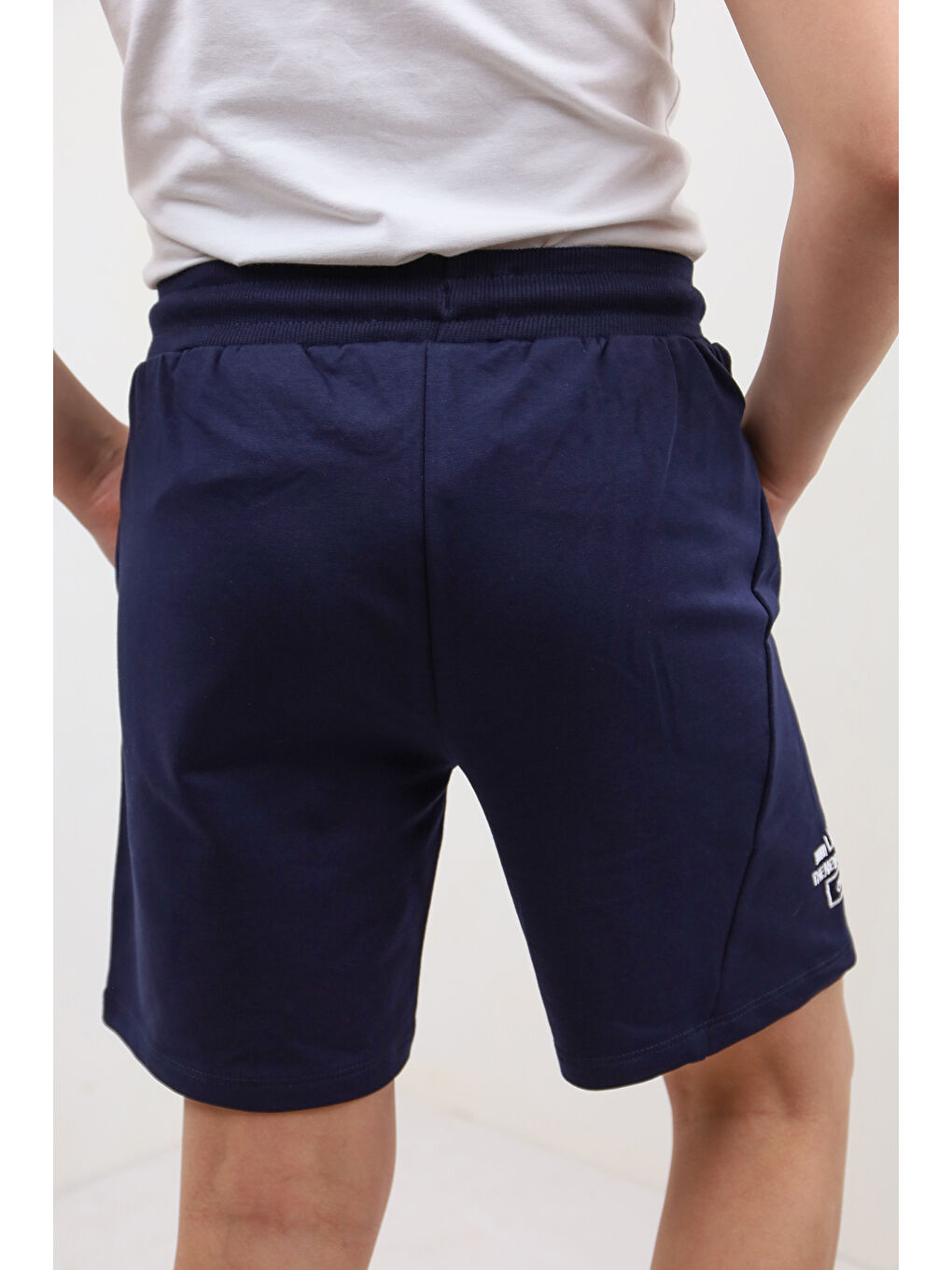 Lacivert Erkek Çocuk Leader Tnty Nakışlı Şort-1