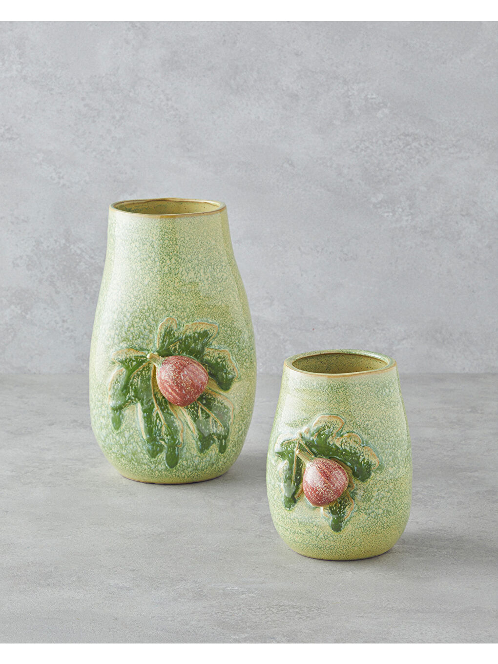 Fruit Vazo 16x16x26,5 cm Yeşil-2