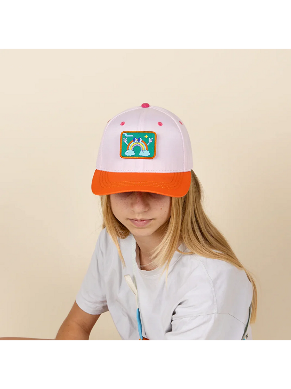 Pembe UV Korumalı Beyzbol Şapkası Pink-8