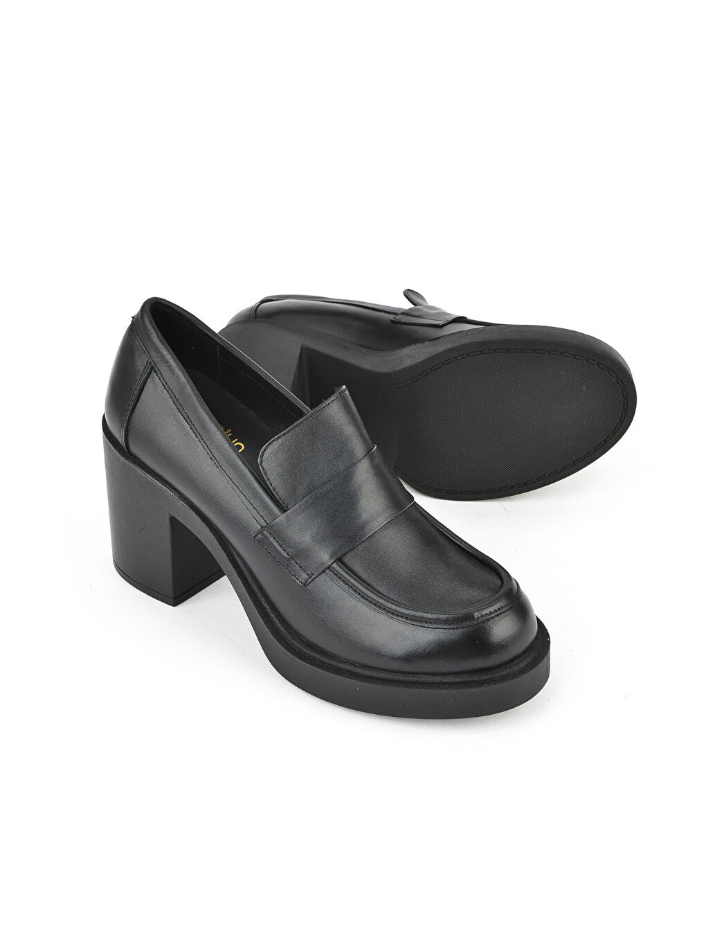 Kadın Hakiki Deri Ayakkabı 1531050Z25101100Y Siyah-3