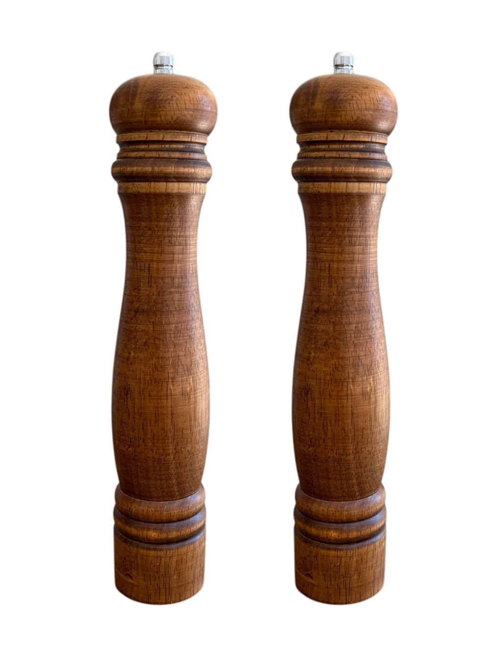 Kahverengi Ahşap Gövdeli Baharat Öğütücüsü Büyük Boy 31 cm 2 Adet