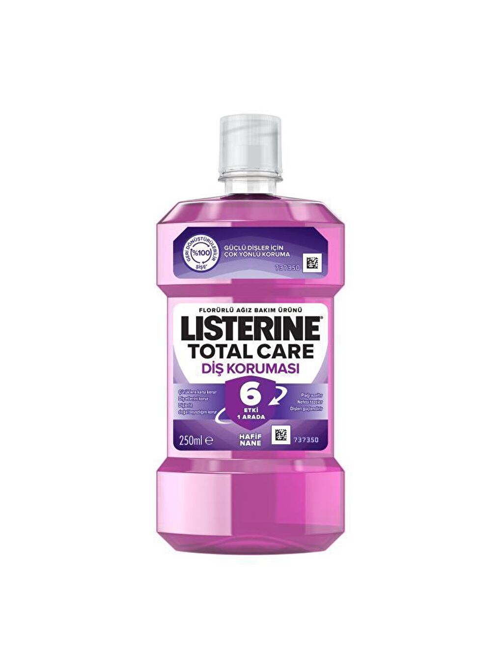 Listerine Renksiz Total Care Ağız Bakım Suyu 250 Ml - 1