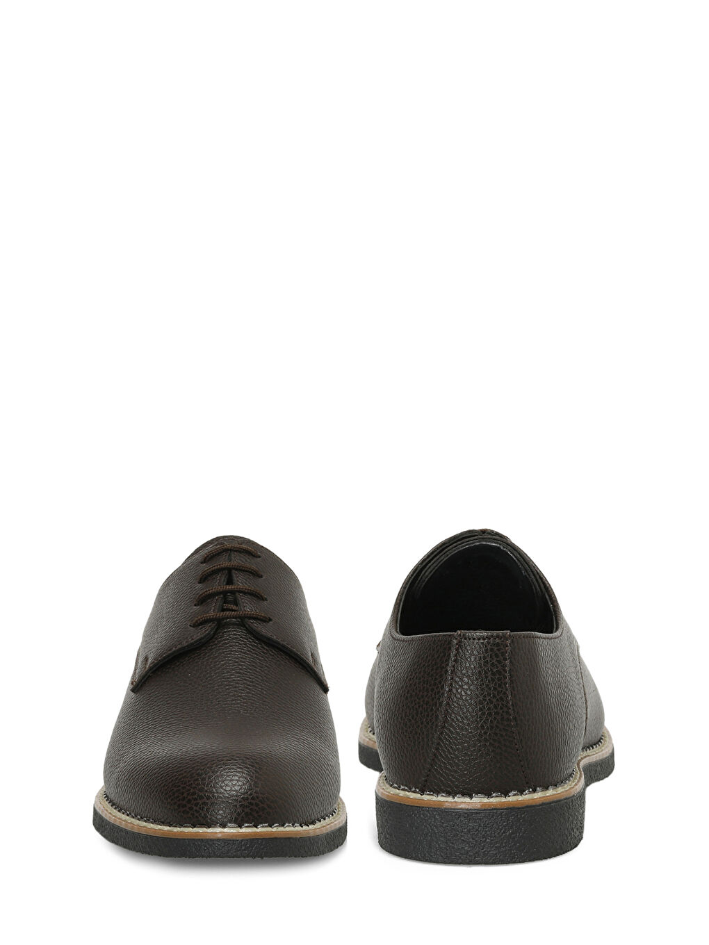 358371.M P 4PR Kahverengi Erkek Klasik Ayakkabı-4