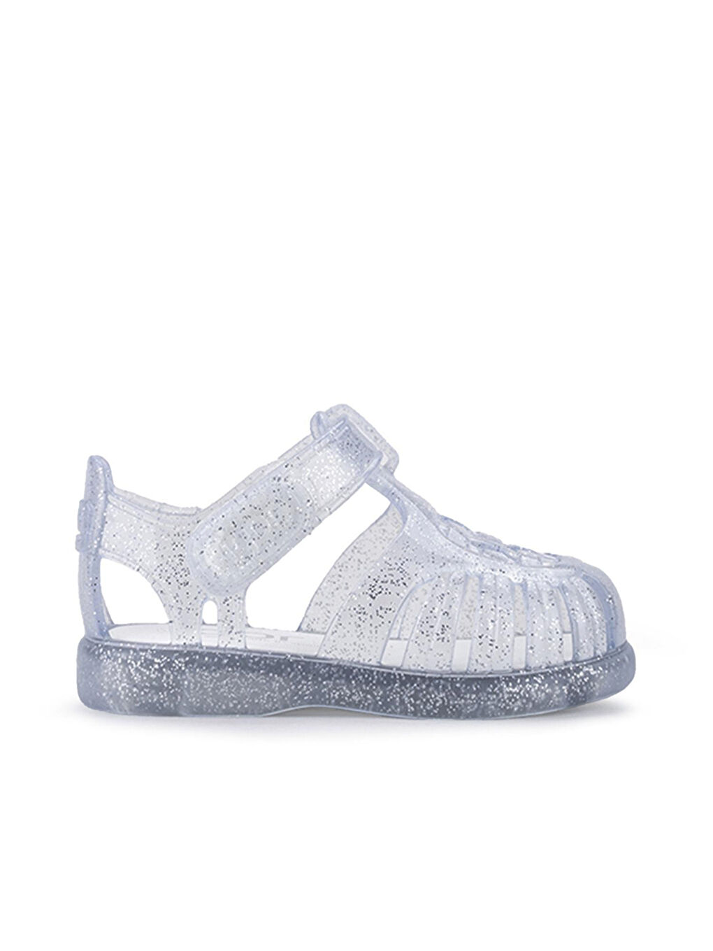Beyaz Kız Bebek Sandalet S10308 S10308 TOBBY Transparente Glitter 22-26