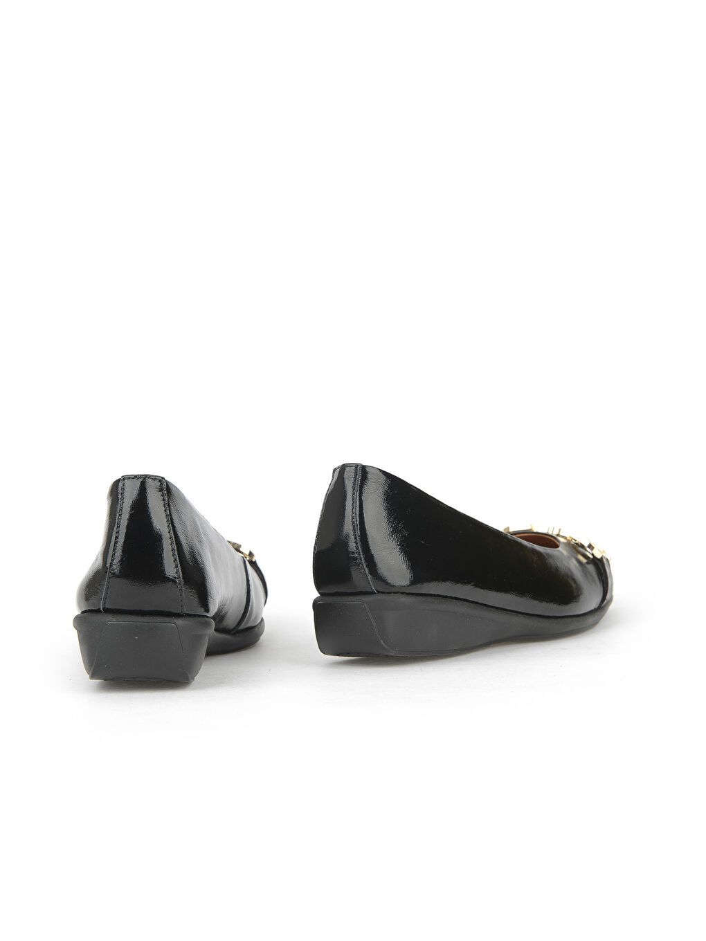 Kadın Hakiki Deri Babet 1531050Z26142208K Siyah-3