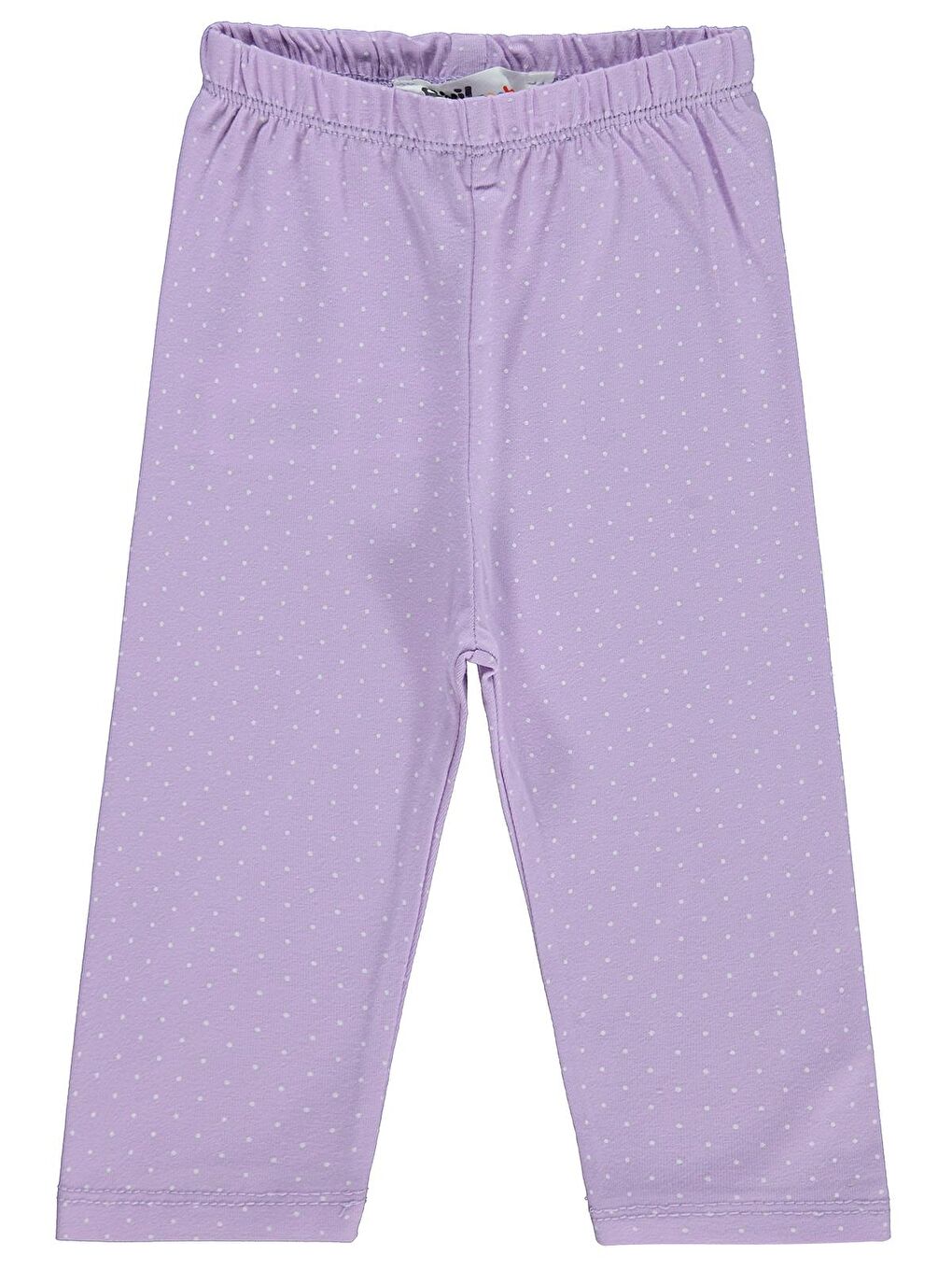 Baby Küçük Boy Puan Empirme 6-18 Ay Tayt - Lila