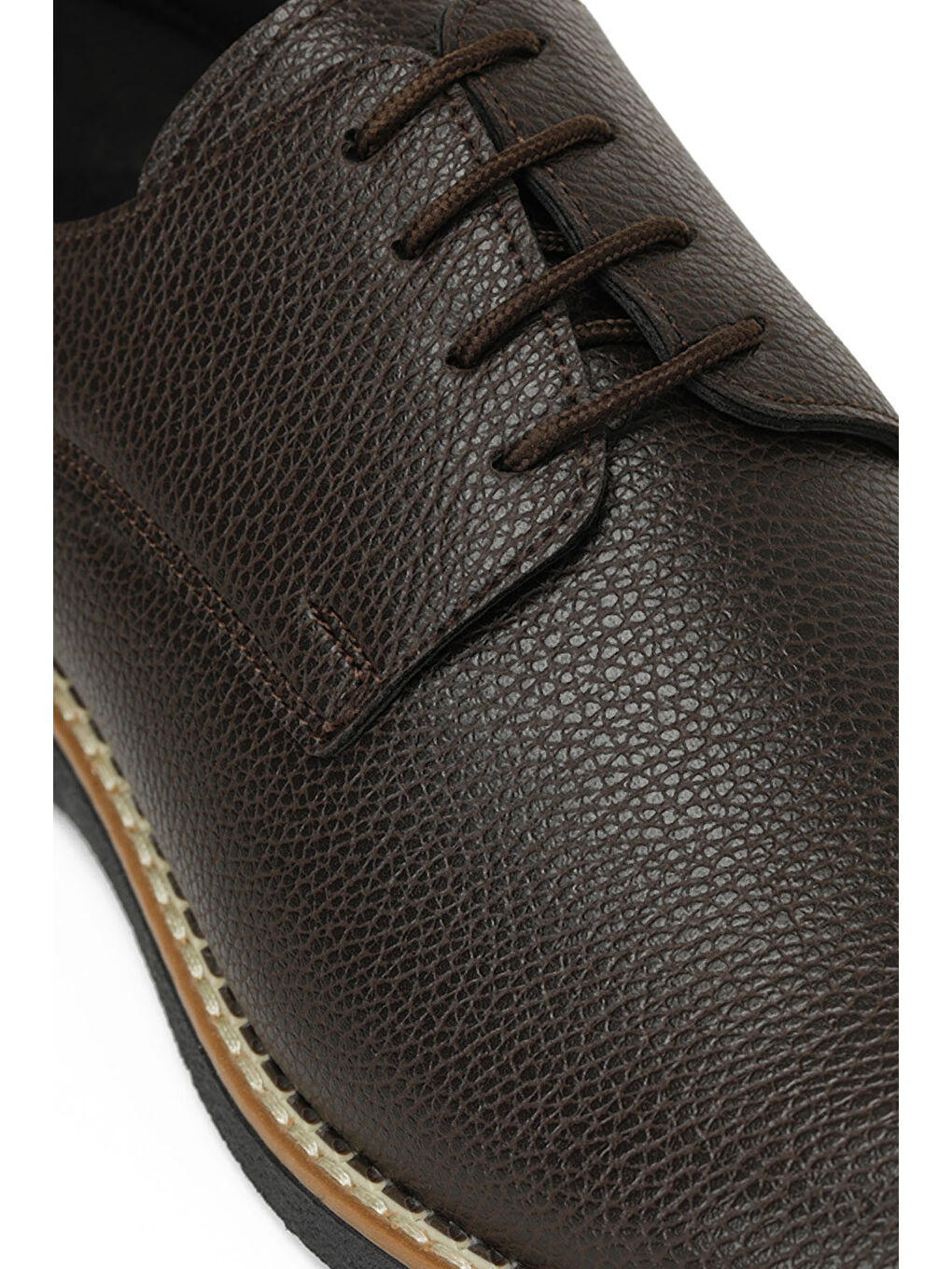 358371.M P 4PR Kahverengi Erkek Klasik Ayakkabı-6