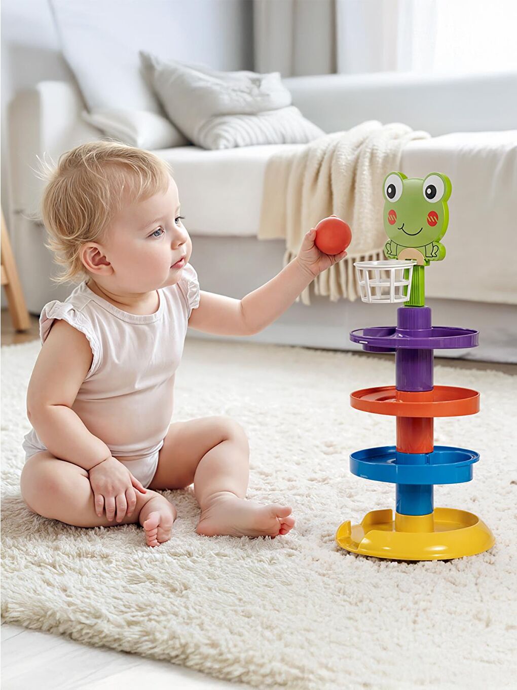 Oyuncak Top Kulesi - Yeşil-4