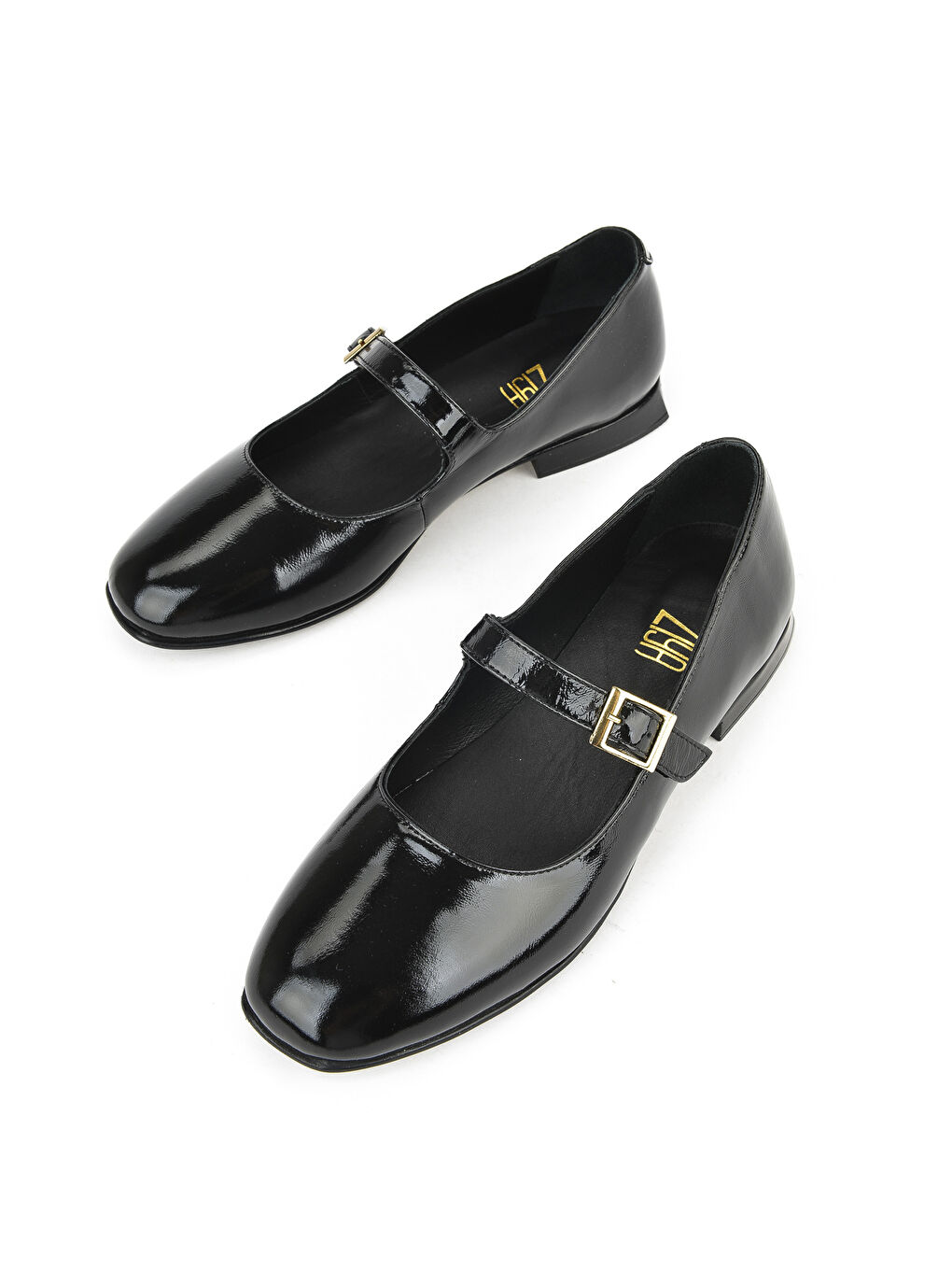 Kadın Hakiki Deri Babet 1531050Z25100780K2 Siyah-4