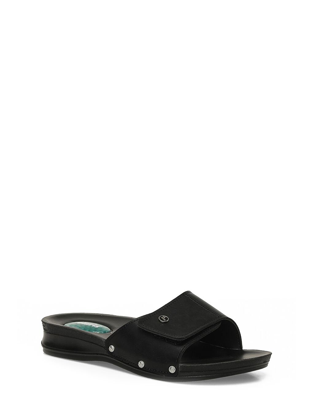 405073.Z6FX Siyah Kadın Ev Terliği-1