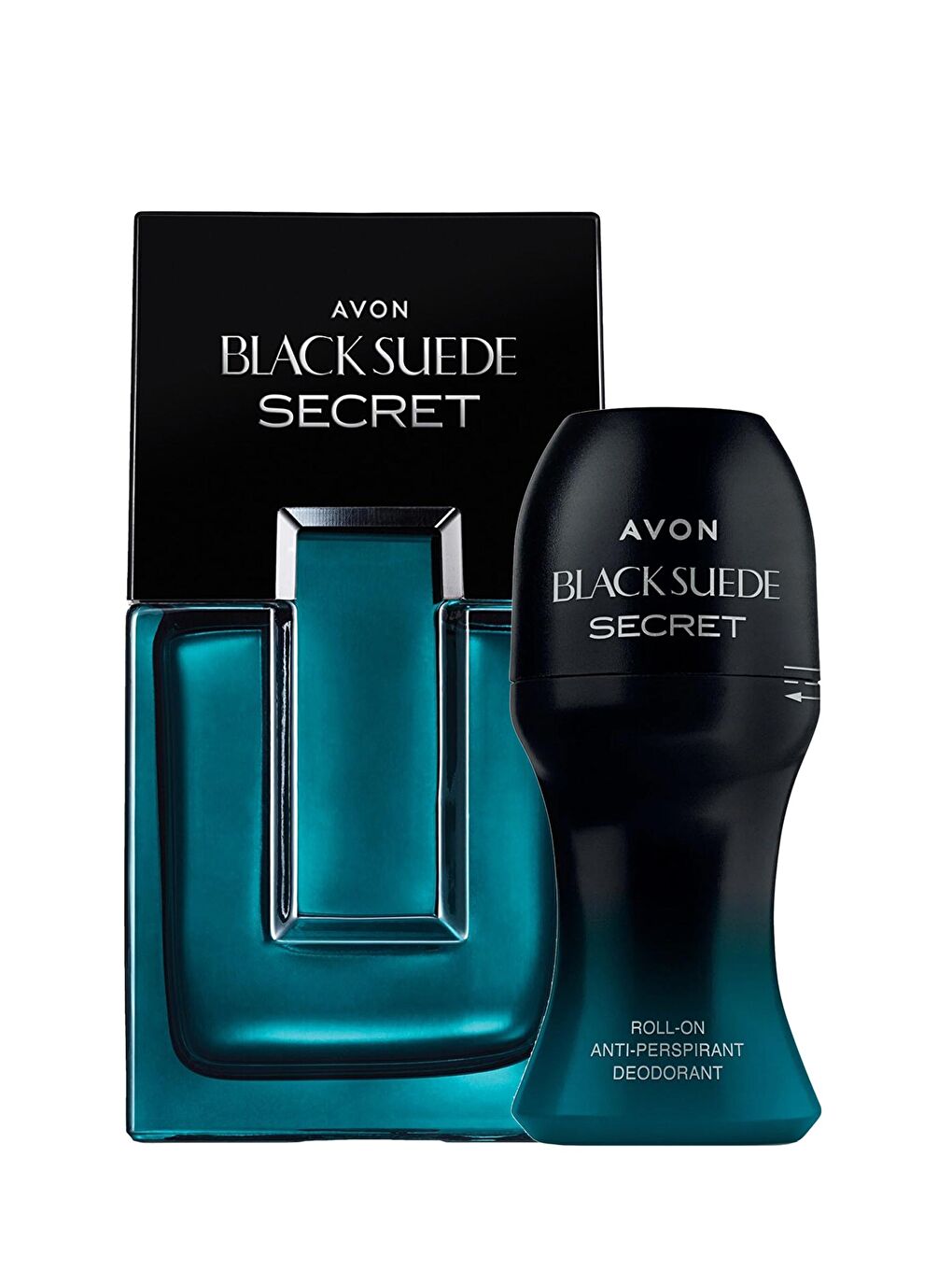 AVON Renksiz Black Suede Secret Erkek Parfüm ve Rollon Paketi