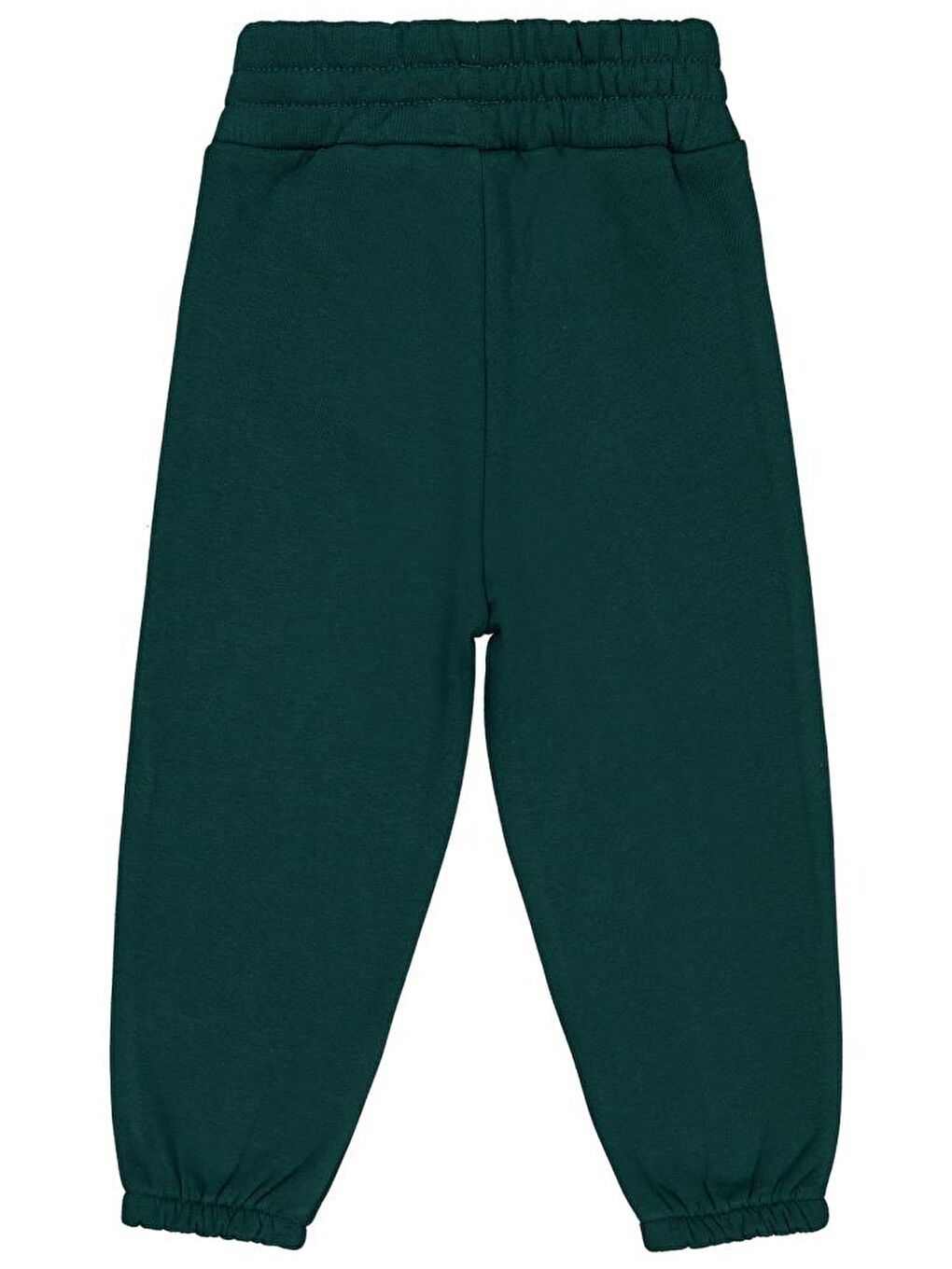 Boys Nervür Dikişli 2-5 Yaş Eşofman Altı - Yeşil 5-6 Yaş