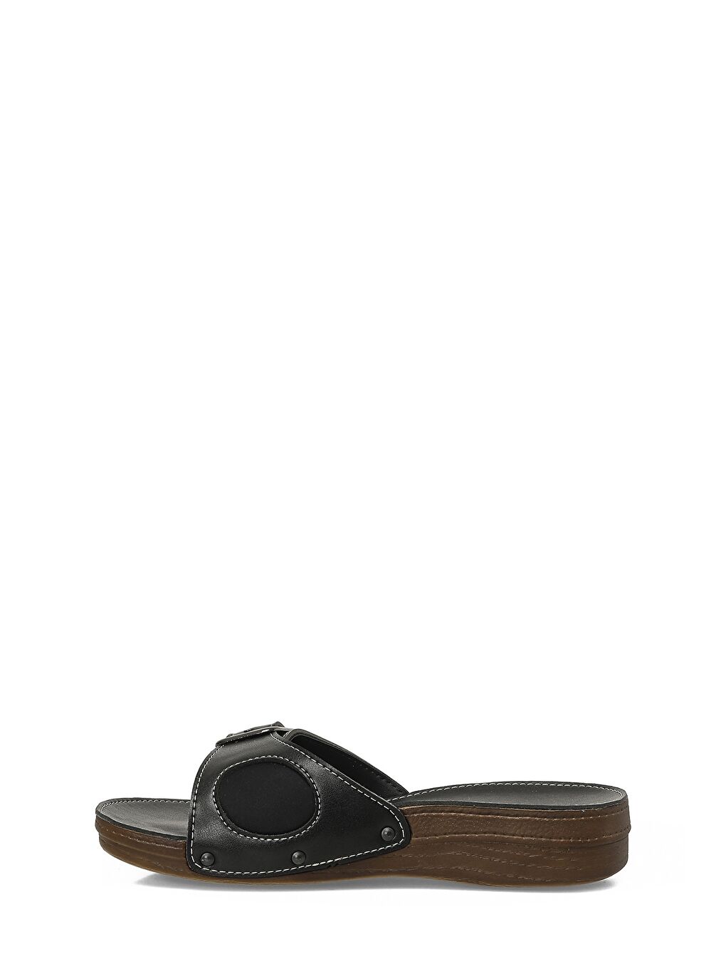 409009.Z6FX Siyah Kadın Ev Terliği-2