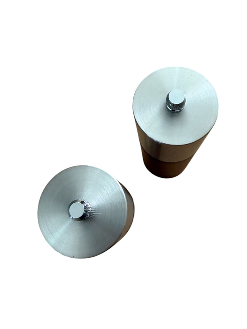 Kahverengi Ahşap Gövdeli Baharat Öğütücüsü 16 cm - 2 Adet - 374-4