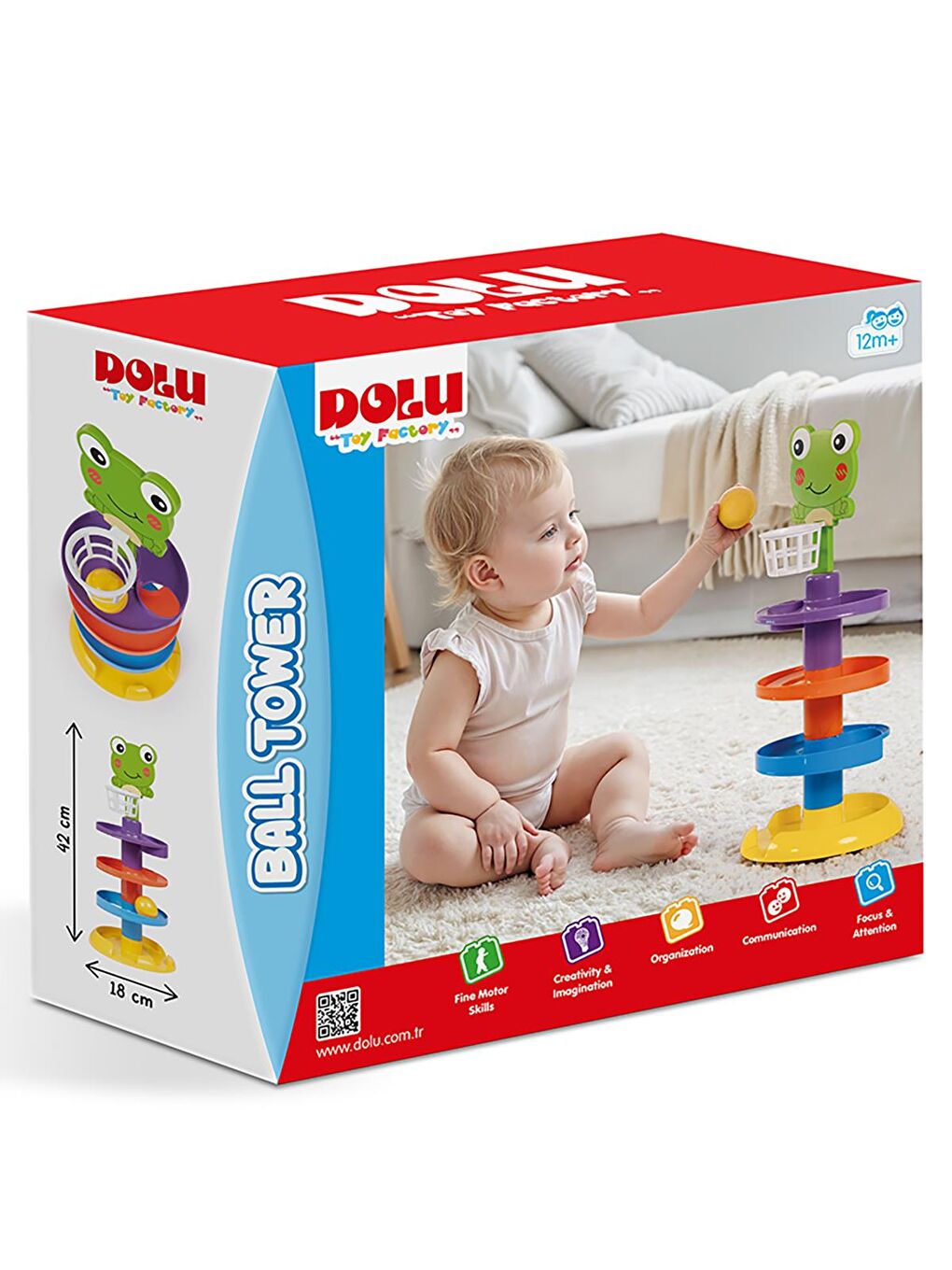 Oyuncak Top Kulesi - Yeşil-7