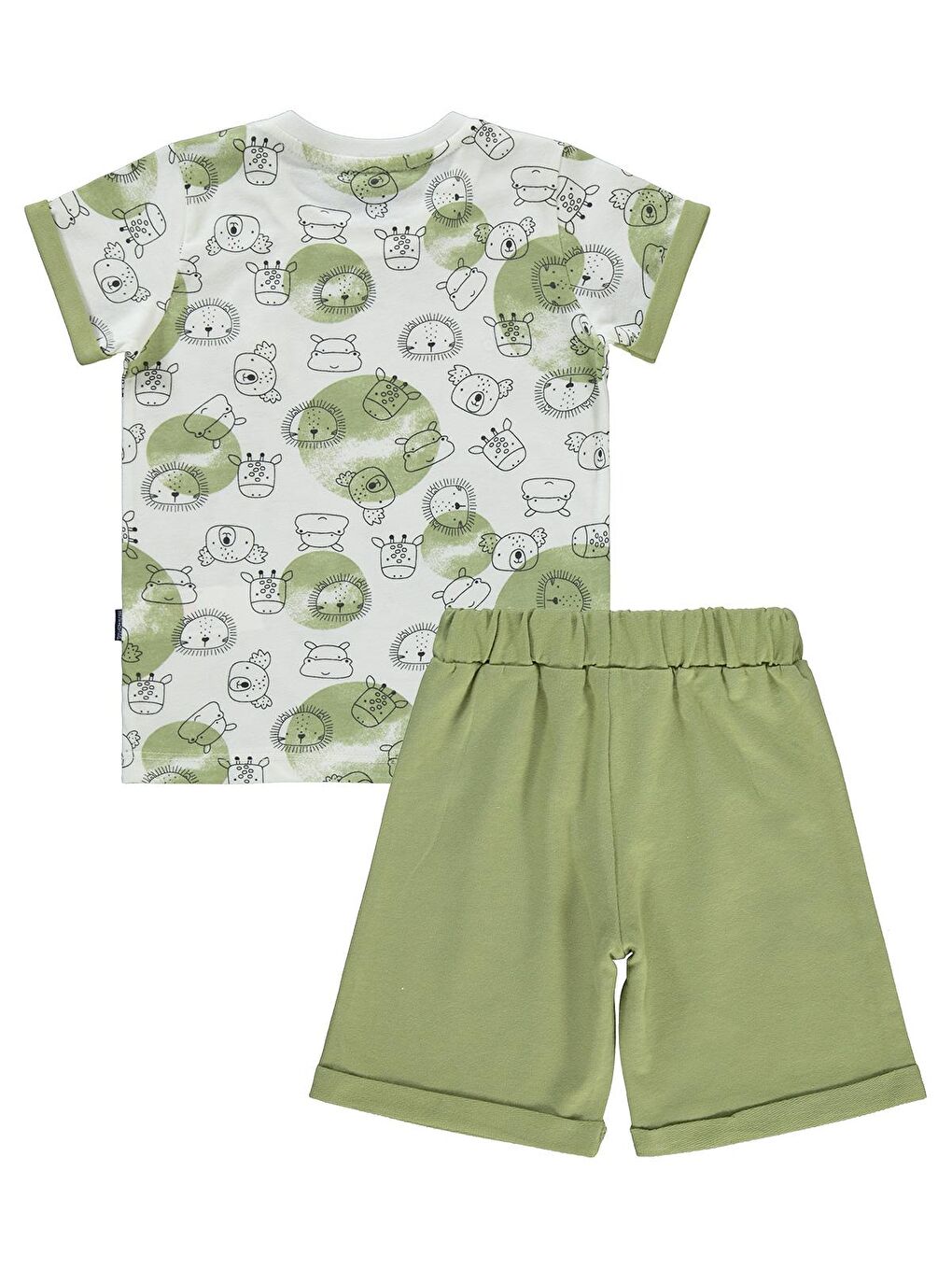 Erkek Çocuk Takım 3-6 Yaş Yağ Yeşili-1