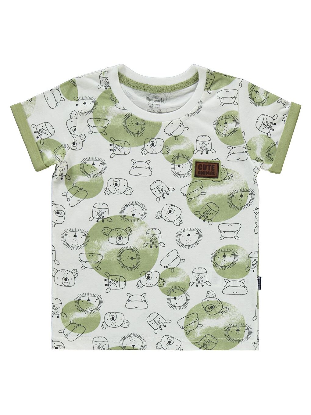 Erkek Çocuk Takım 3-6 Yaş Yağ Yeşili-2