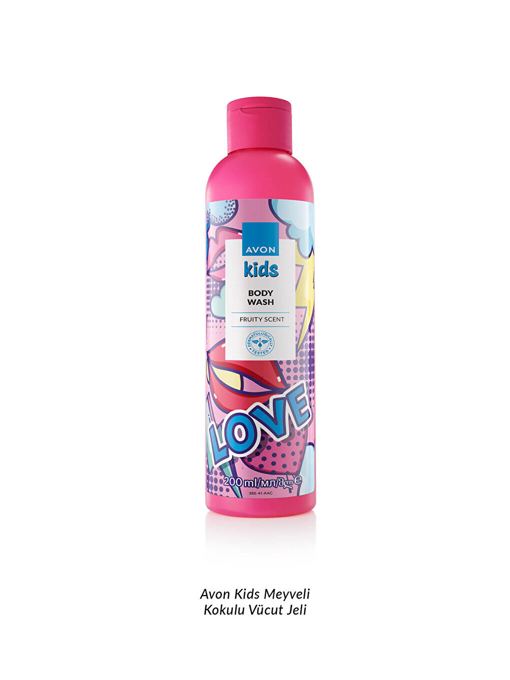 AVON Renksiz Kids Love Çocuklar İçin Meyve Kokulu Vücut Şampuanı 200 Ml. - 1