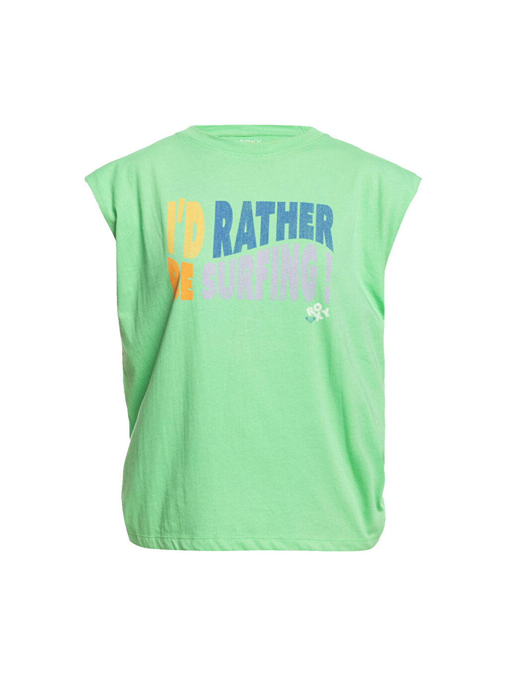 Smell Of Sea J Kadın Yeşil Tişört-1