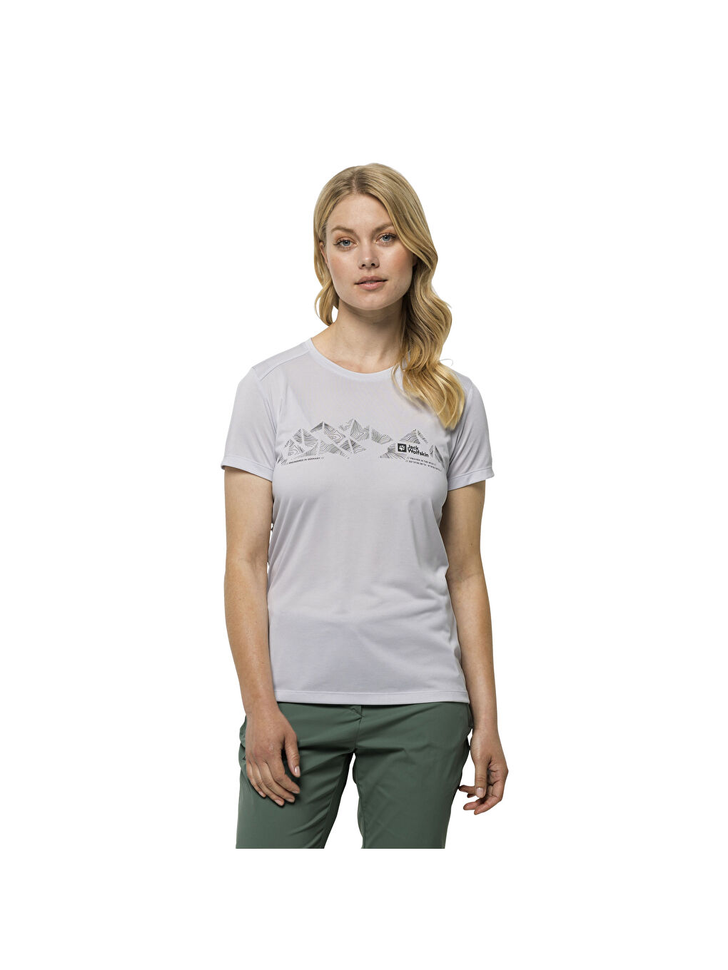 Crosstrail Graphic T Kadın Beyaz Tişört