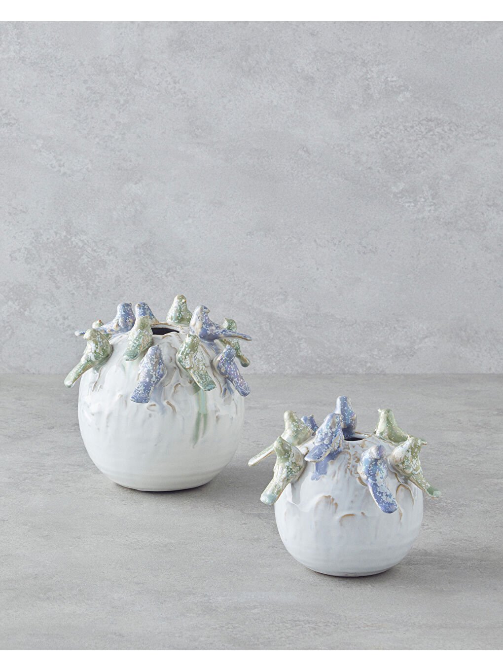 Birdy Vazo 16,5x16,5x13 cm Bej-2