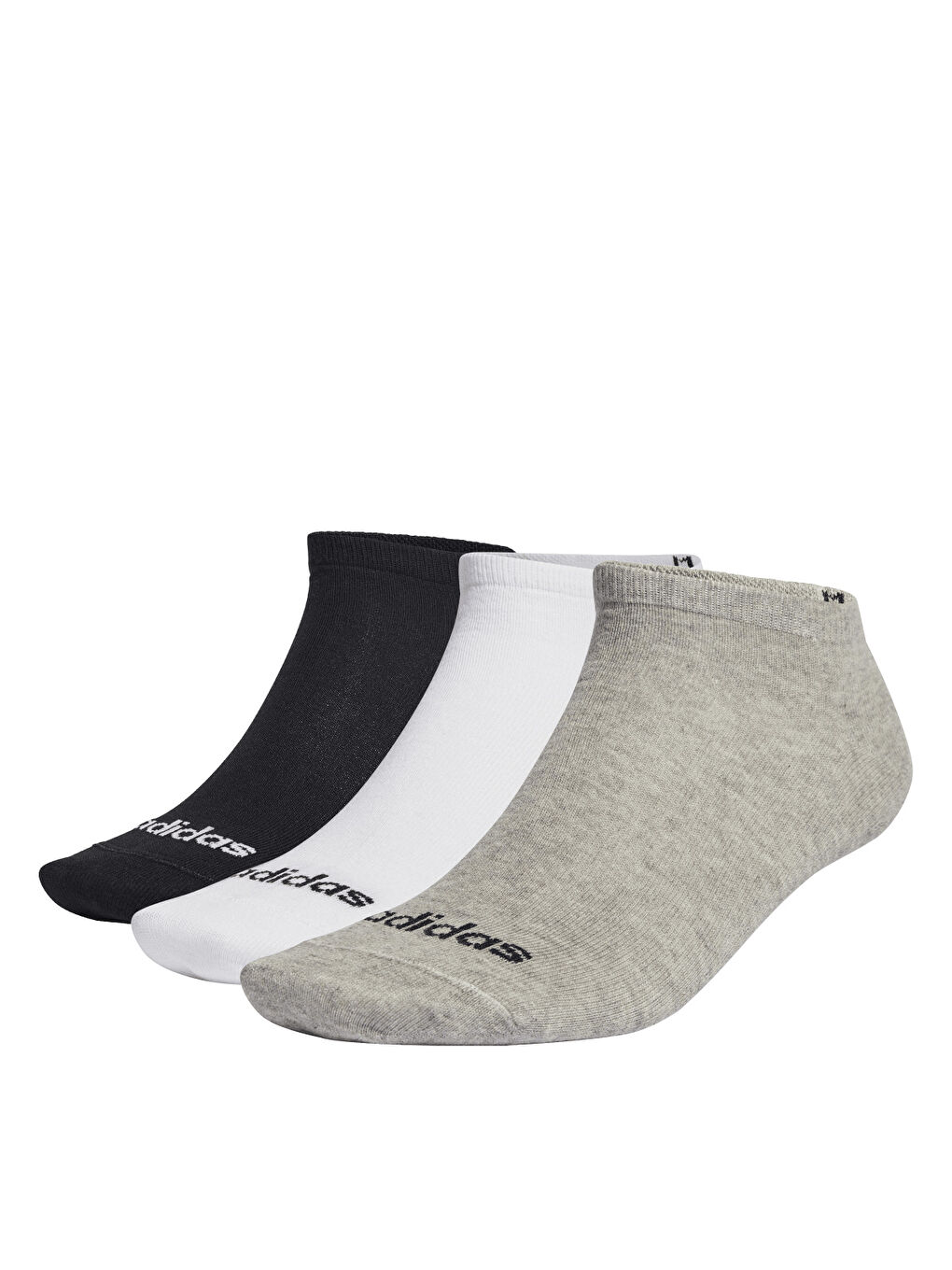 Karışık T Lin Low 3P Unisex Çorap