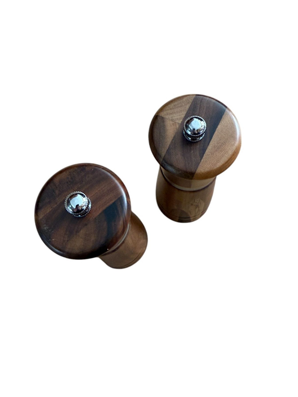 Kahverengi Ahşap Gövdeli Baharat Öğütücüsü 16 cm - 2 Adet - 392-3