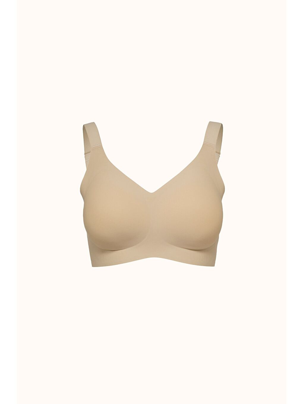 Bej Balensiz Dikişsiz Lazer Çıkarılabilir Pedli Sütyen C26215 Ten