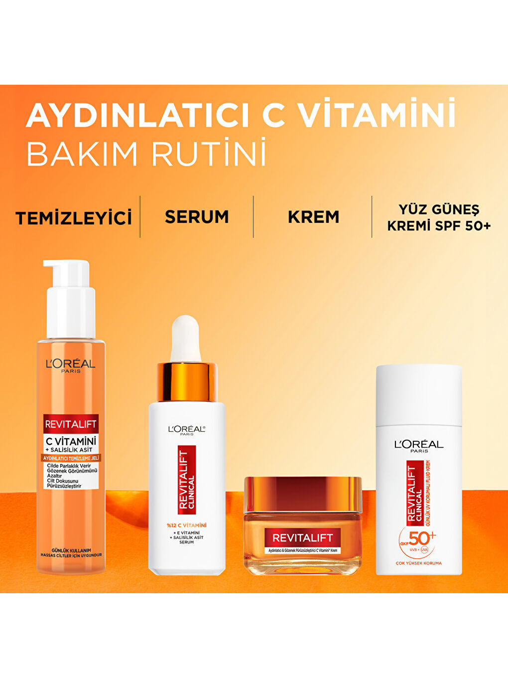 L'Oreal Paris Revitalift Clinical Aydınlatıcı C Vitamini Krem - 5