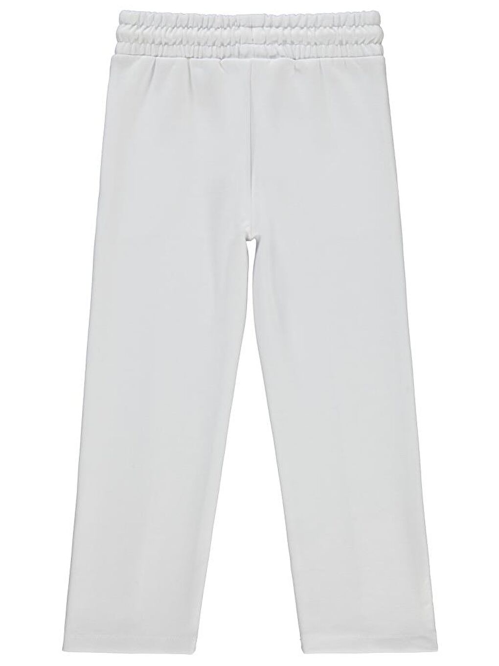 Beyaz Girls Leopar Baskılı 6-9 Yaş Eşofman Altı