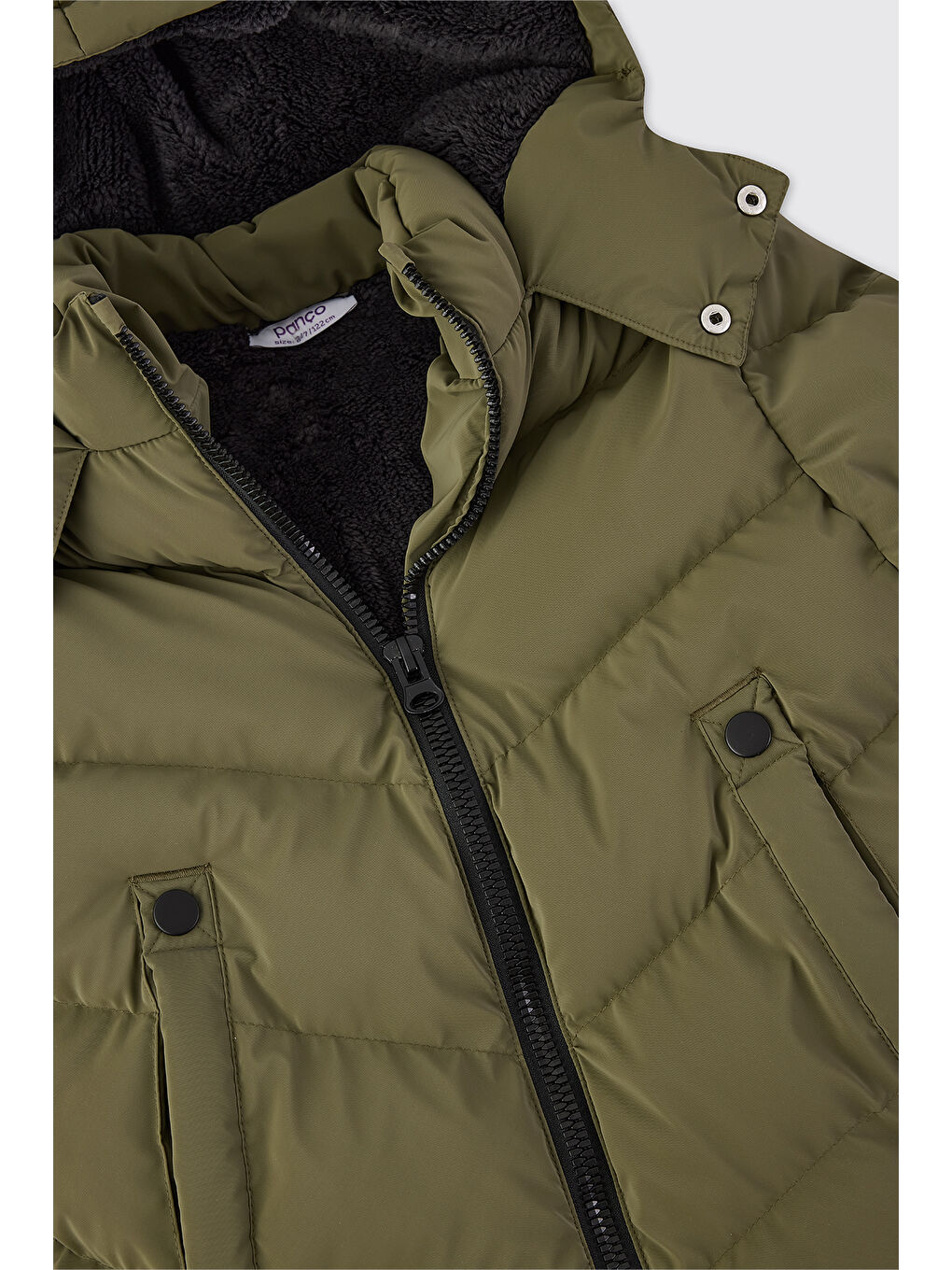 Erkek Çocuk Haki Mont-2