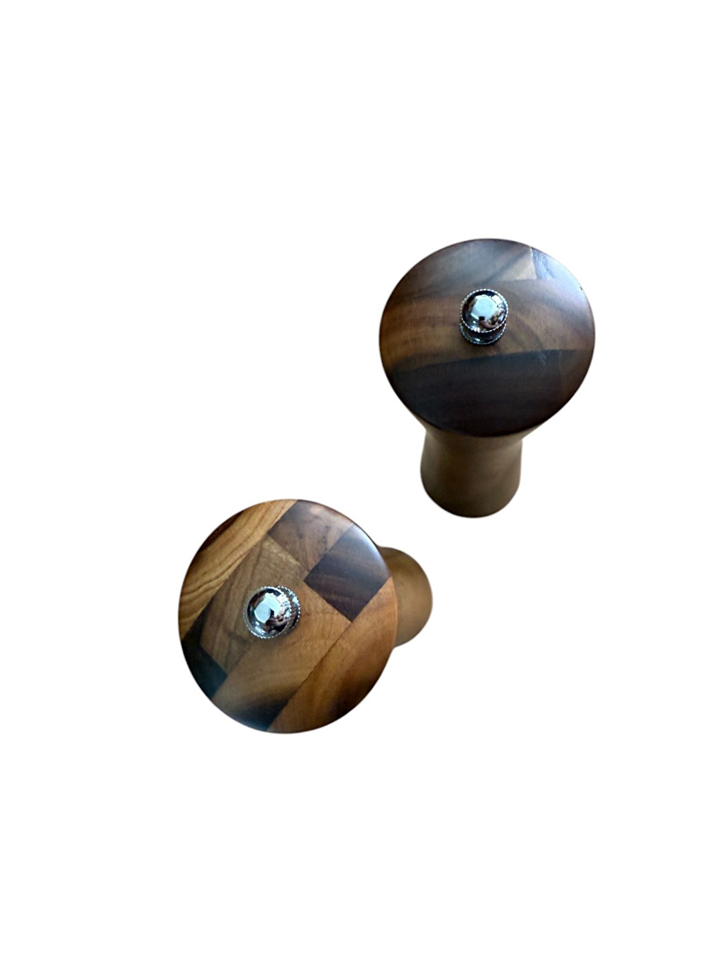 Kahverengi Ahşap Gövdeli Baharat Öğütücüsü 21 cm - 2 Adet - 396-6