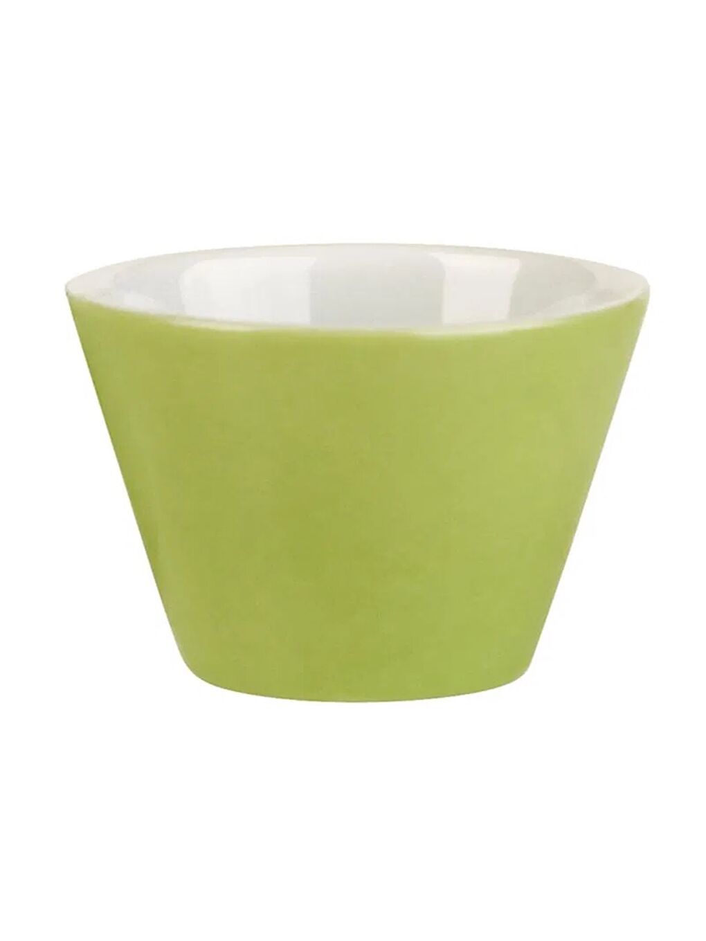 Beyaz Yeşil Kase 10cm Tekli 04AP012921