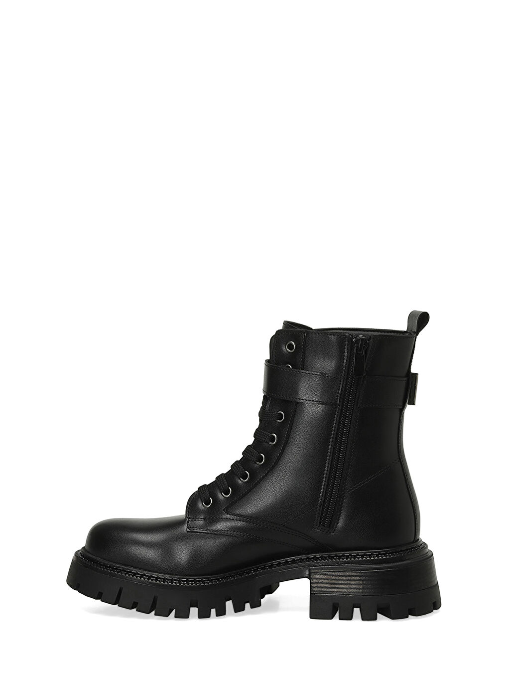 DUTO 4PR Siyah Kadın Rock Bot-2