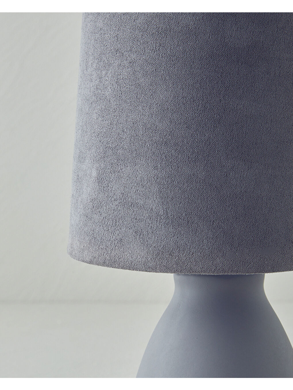 Alisya Abajur 13 cm Gri-2